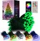Color Changing Smart Christmas Lights,66ft 200 LED RGB String Lights with App & Remote Control,Timer,Music Sync,Dimmable Indoor/Outdoor Green Lights for St. Patrick's Day,Easter Decoration